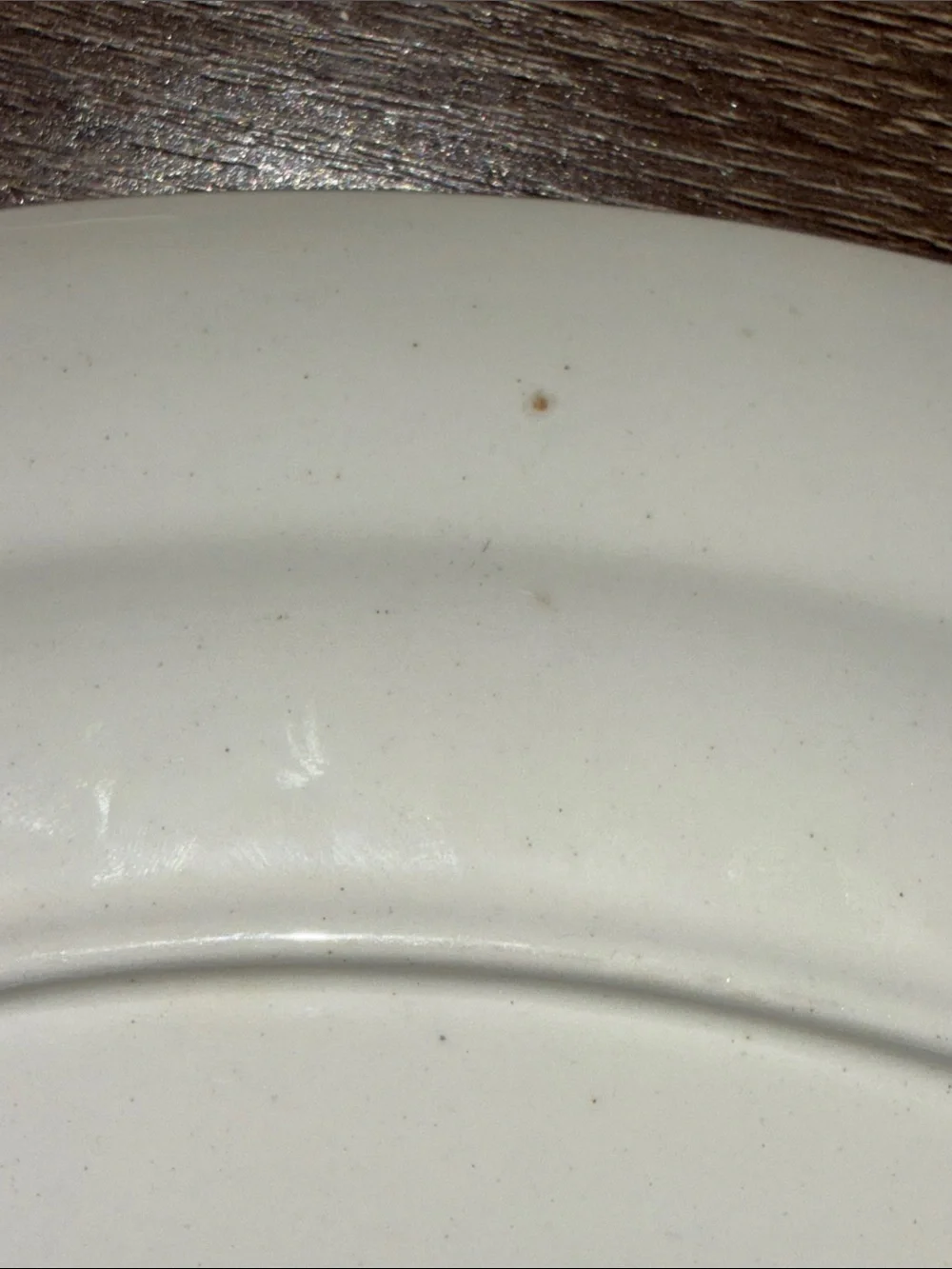Vtg Pope Gosser Cream Floral Fruit Medallion Serving Platter